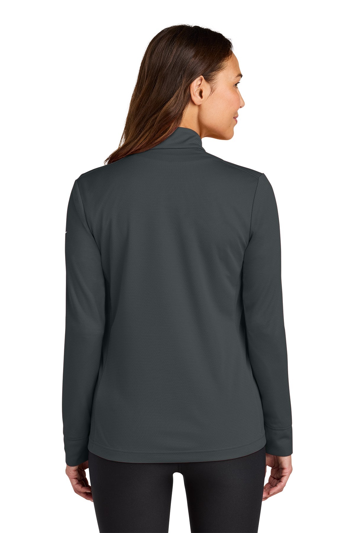Nike Womens Essential Custom 1/2-Zip Cover-Up, Anthracite