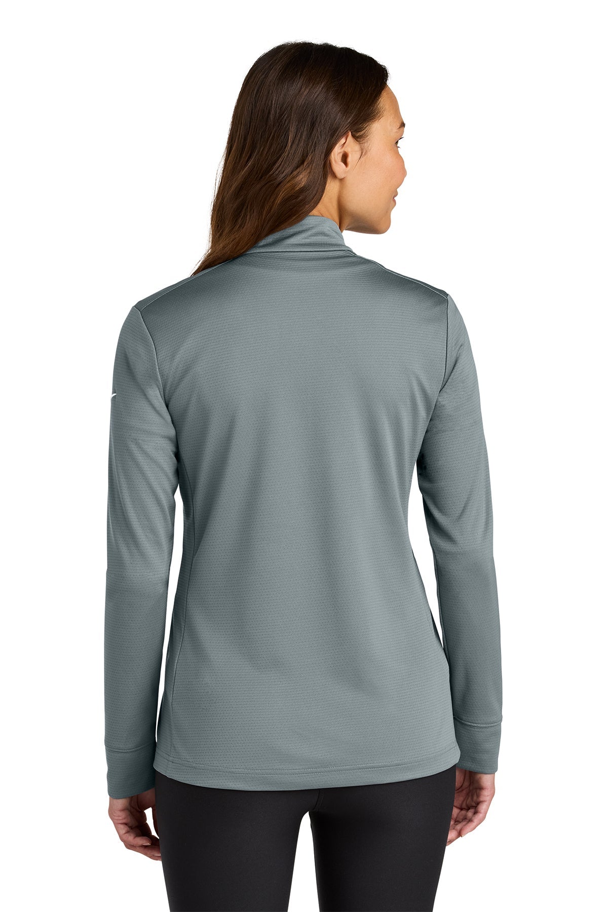 Nike Womens Essential Custom 1/2-Zip Cover-Up, Cool Grey
