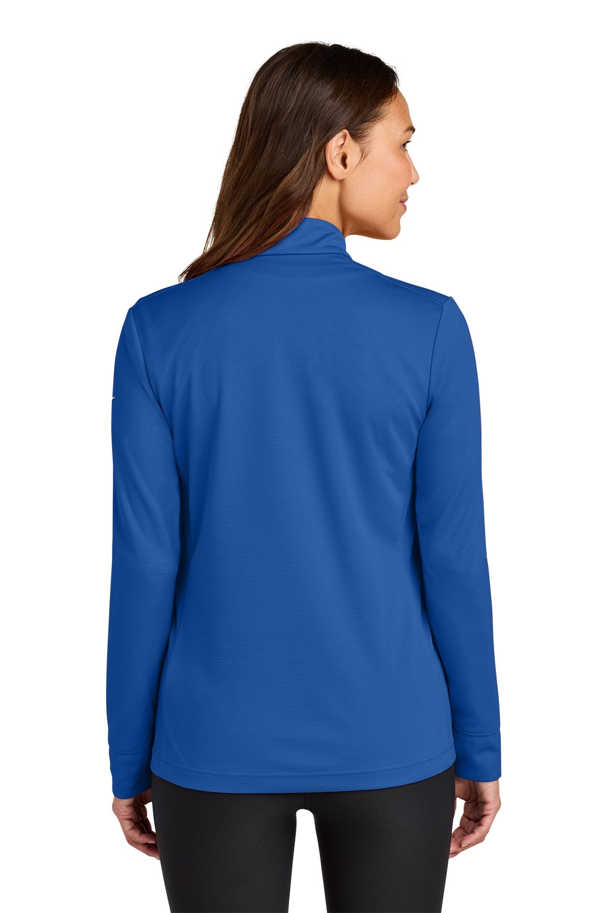 Nike Womens Essential Custom 1/2-Zip Cover-Up, Game Royal
