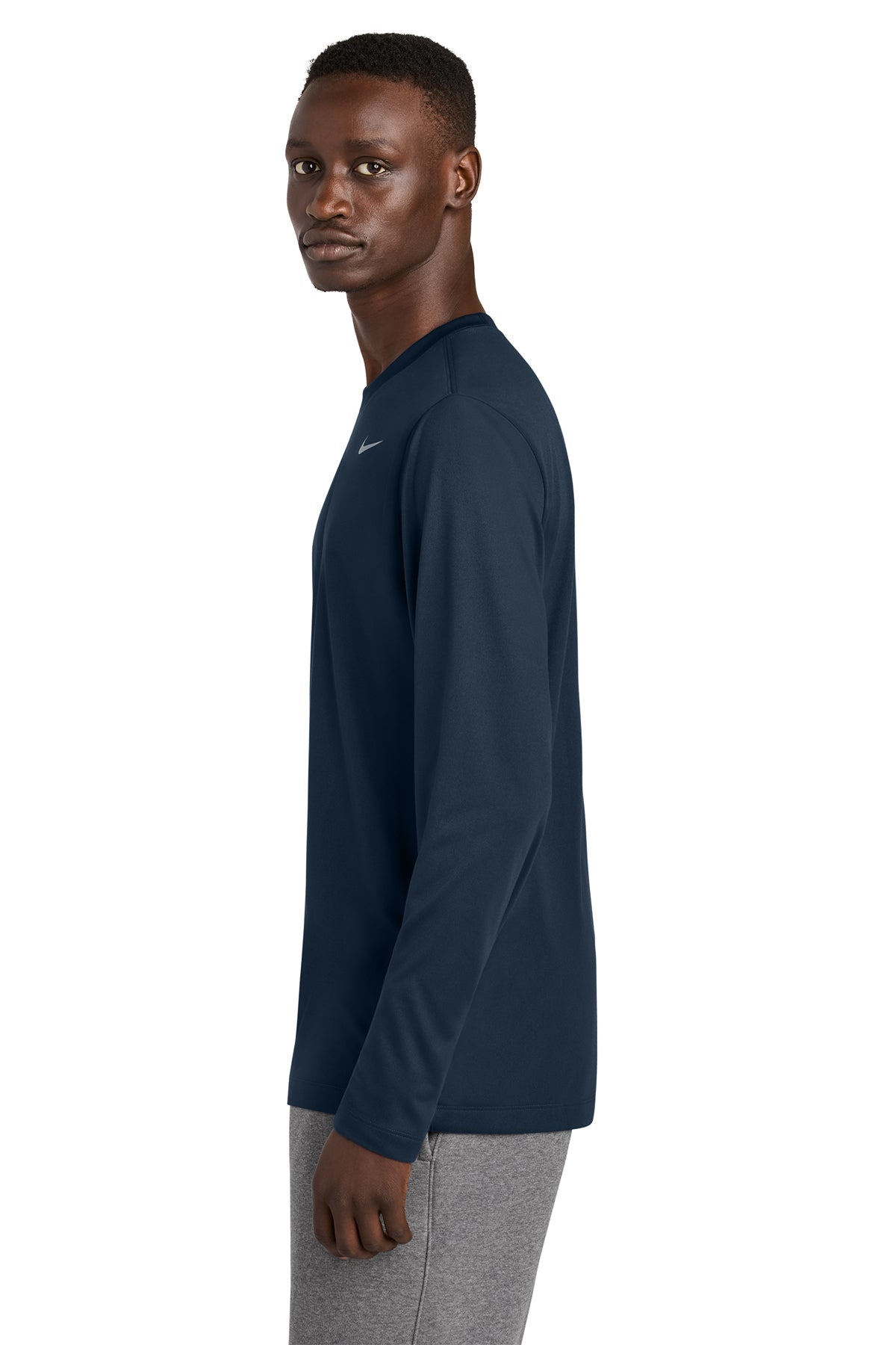 Nike Team rLegend Custom Long Sleeve Tee's, College Navy