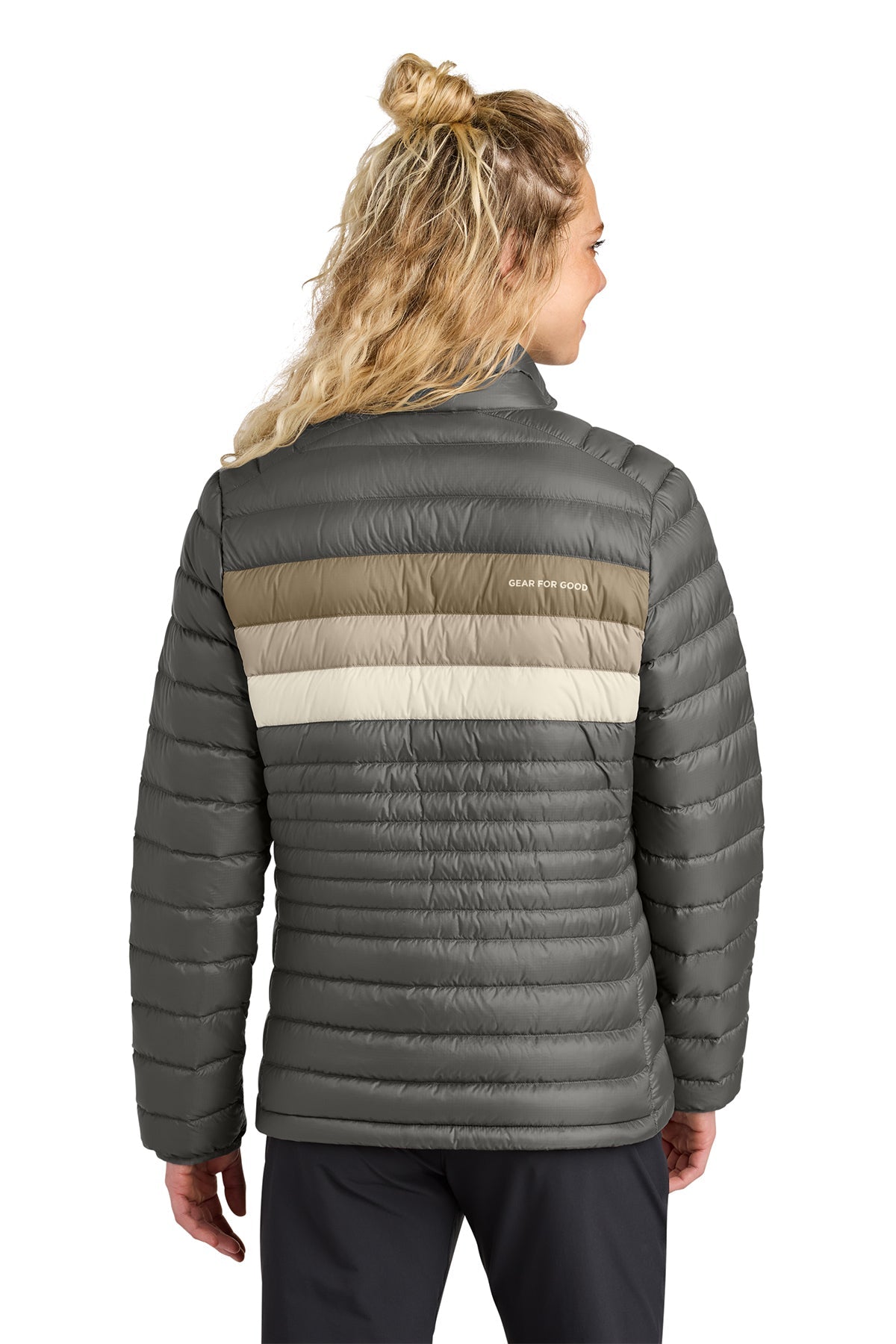 Cotopaxi Womens Fuego Custom Down Jackets, Cinder/ Desert