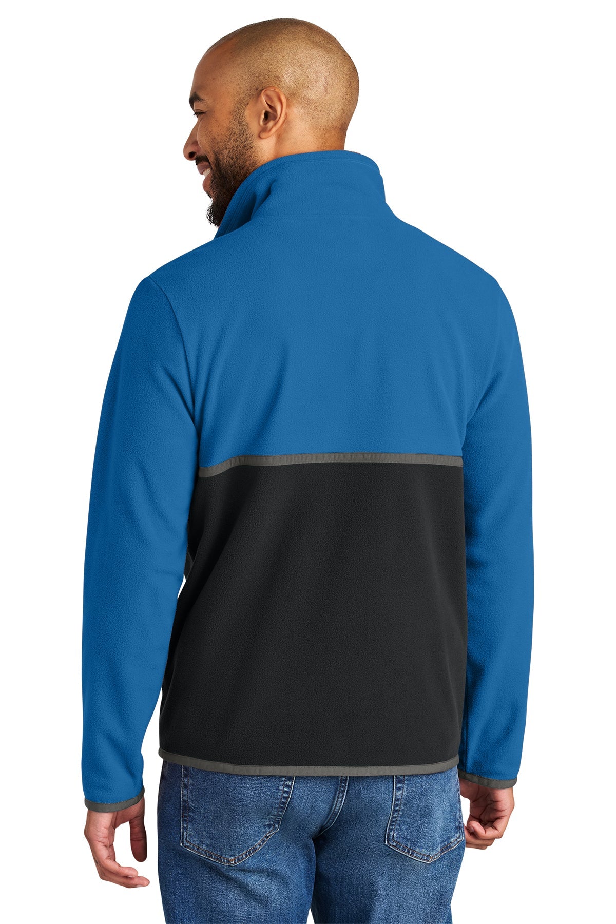 Cotopaxi Amado Custom 1/2-Zips Fleece, Atlantic/ Black