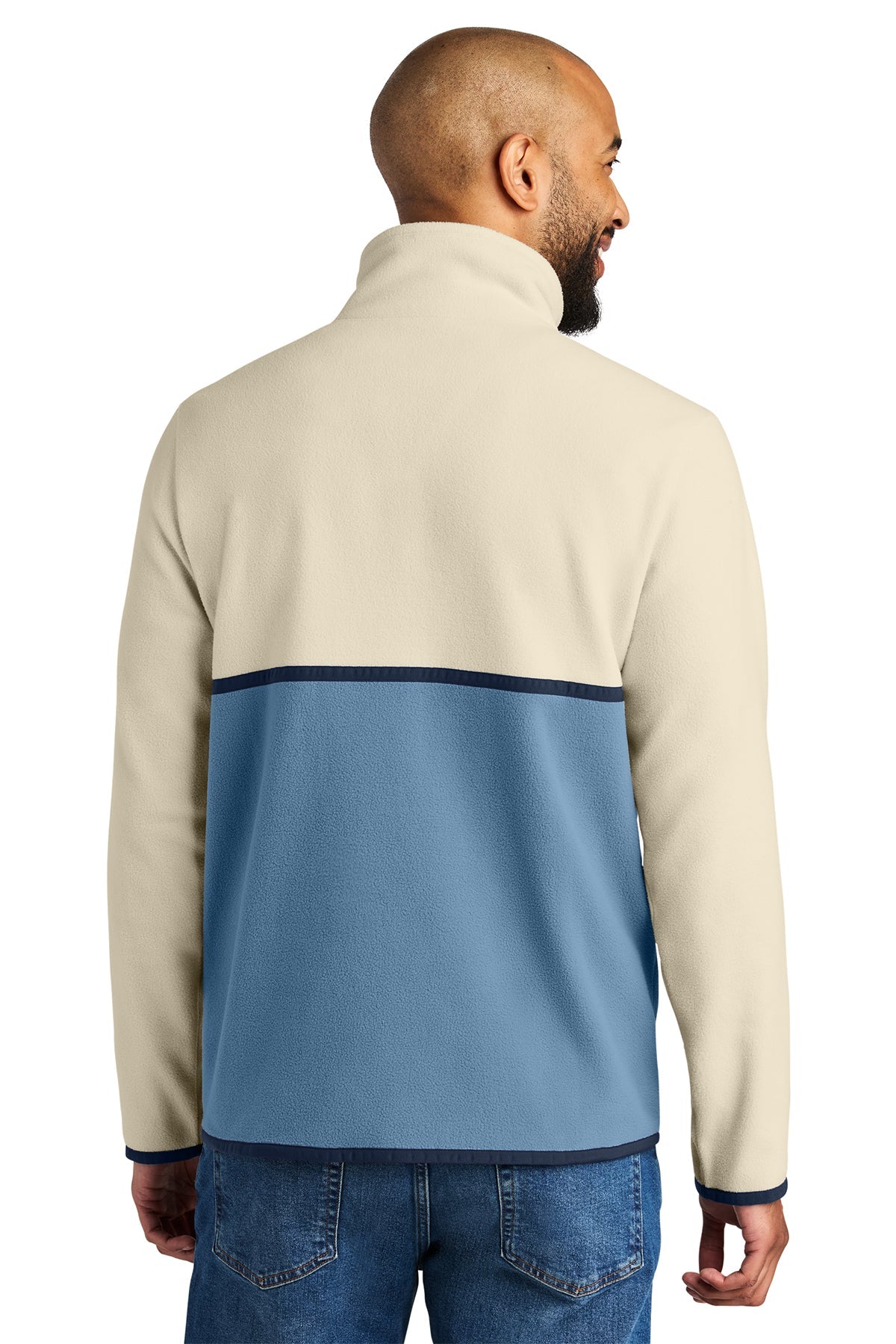 Cotopaxi Amado Custom 1/2-Zips Fleece, Cream/ Fjord