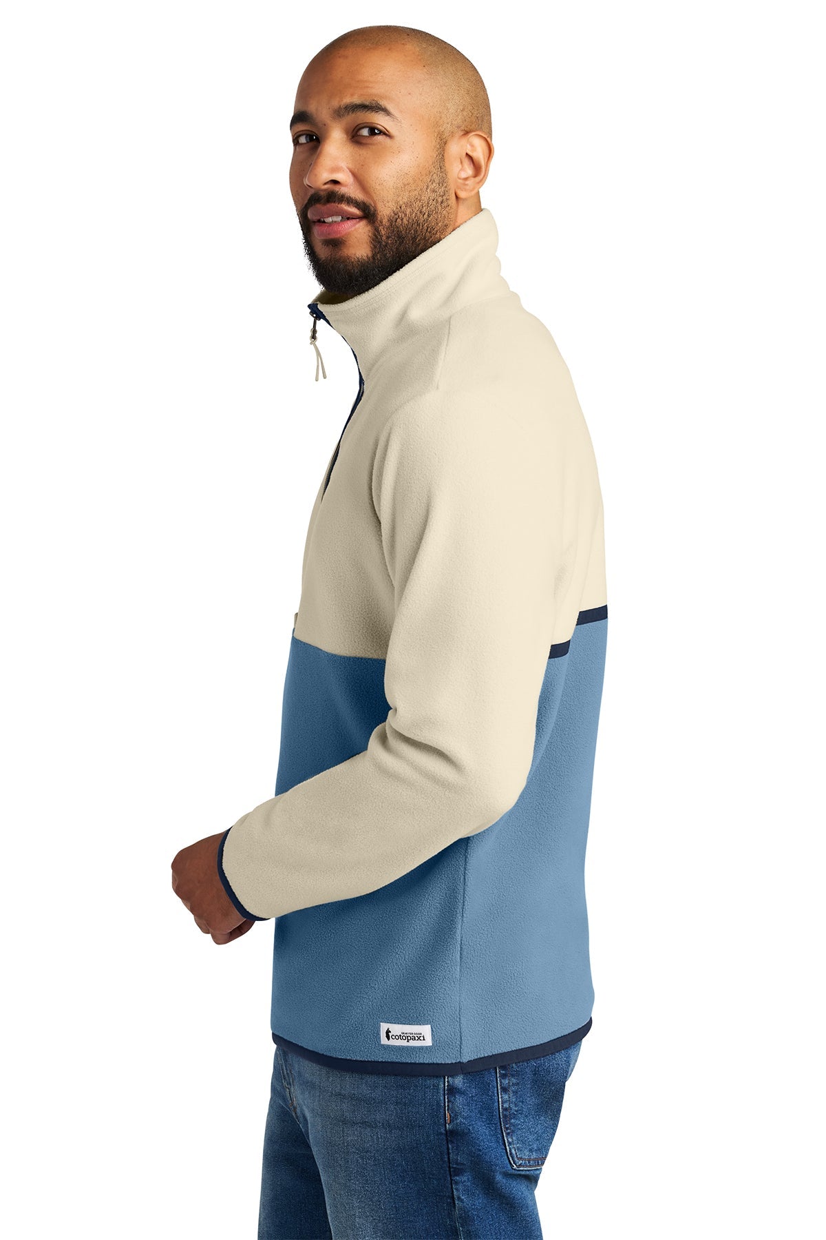 Cotopaxi Amado Custom 1/2-Zips Fleece, Cream/ Fjord