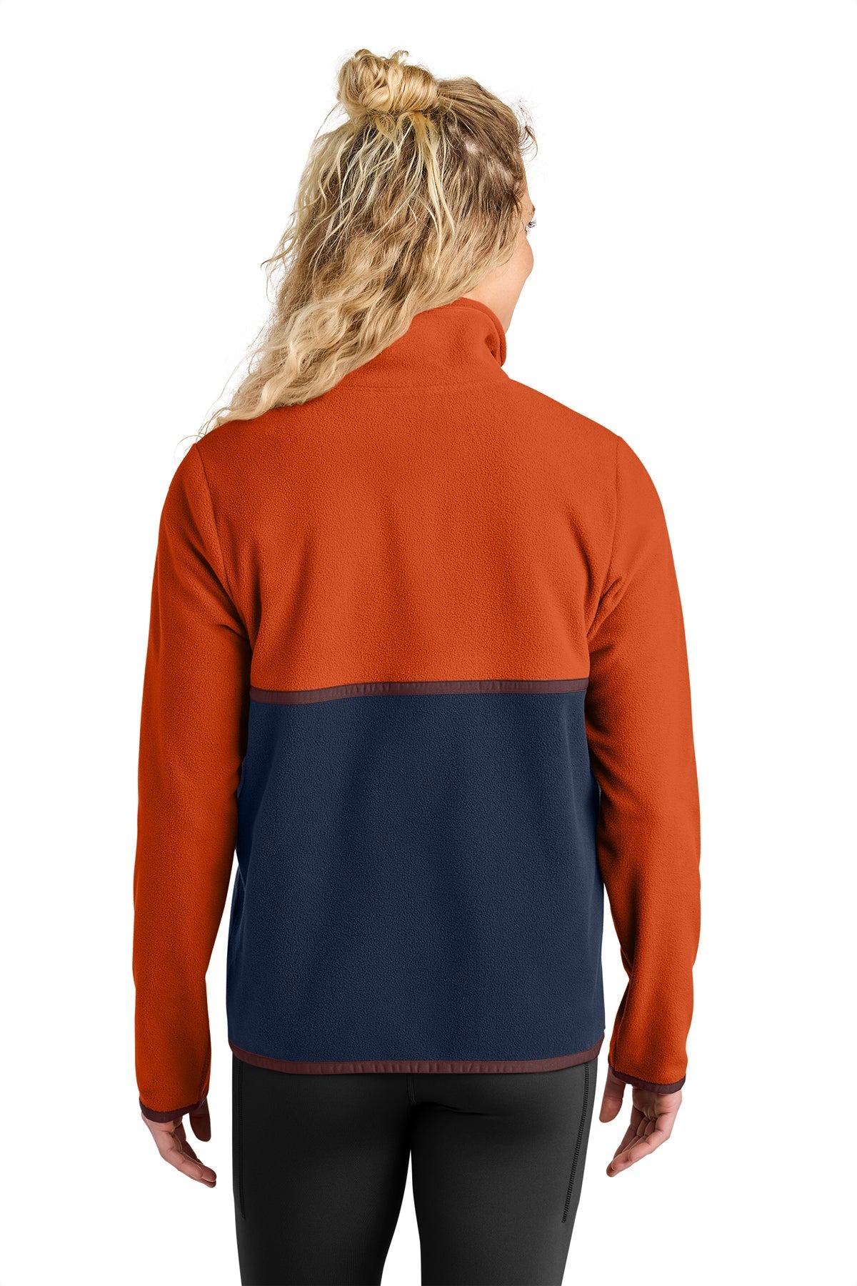 Cotopaxi Womens Amado Custom 1/2-Zips Fleece, Canyon/ Maritime