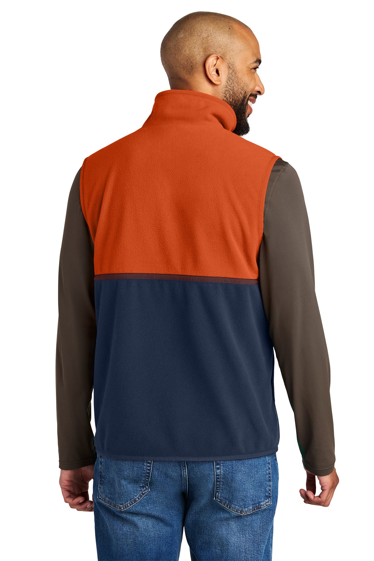 Cotopaxi Amado Custom Fleece Vests, Canyon/ Maritime