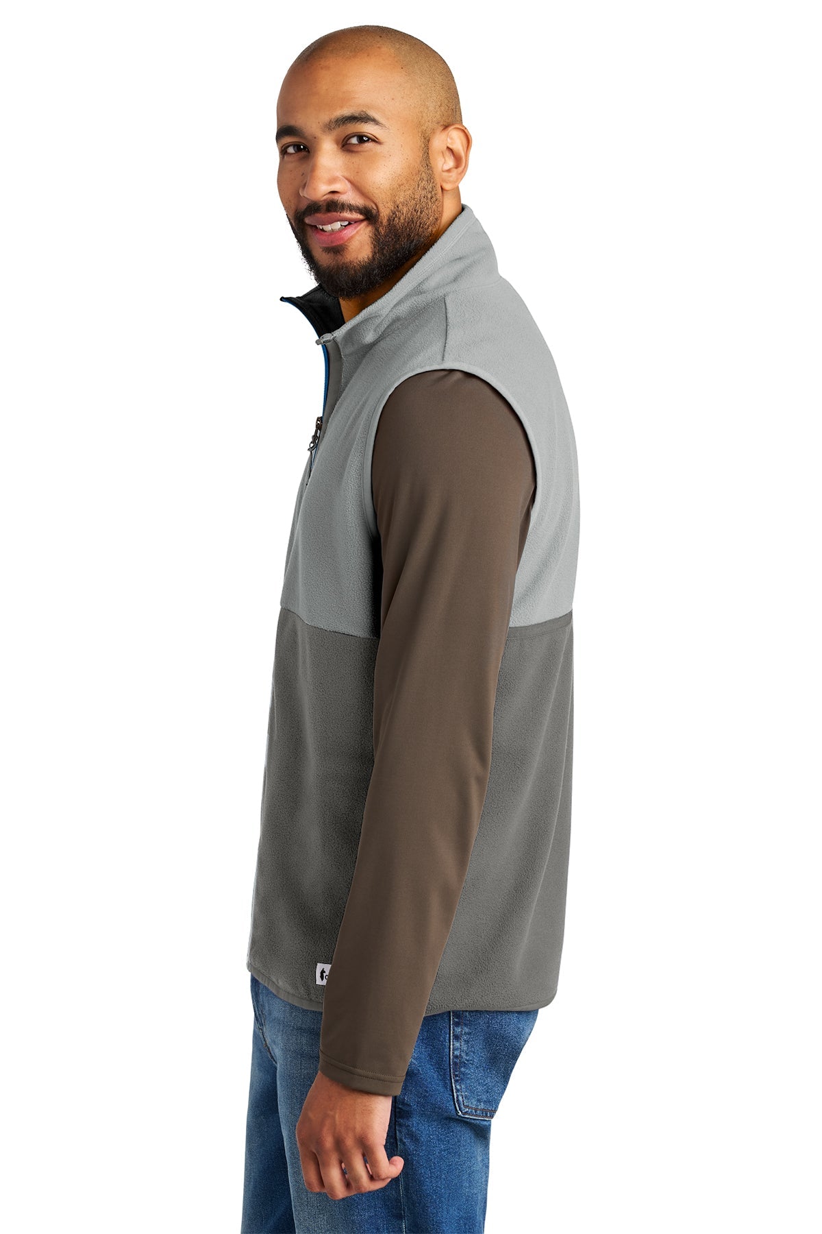 Cotopaxi Amado Custom Fleece Vests, Smoke/ Cinder