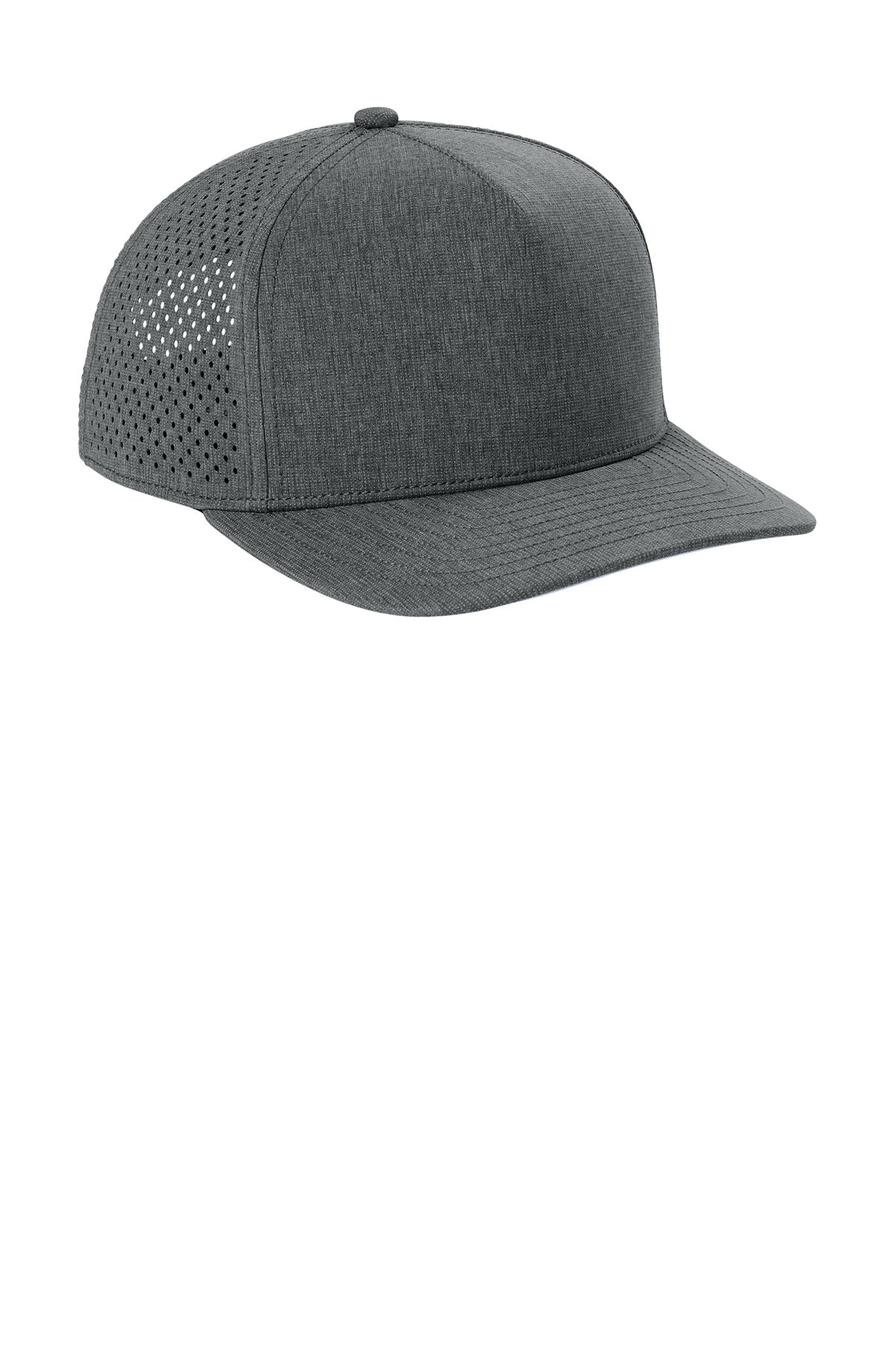 OGIO 5-Panel Performance Custom Caps, Heather Gear Grey