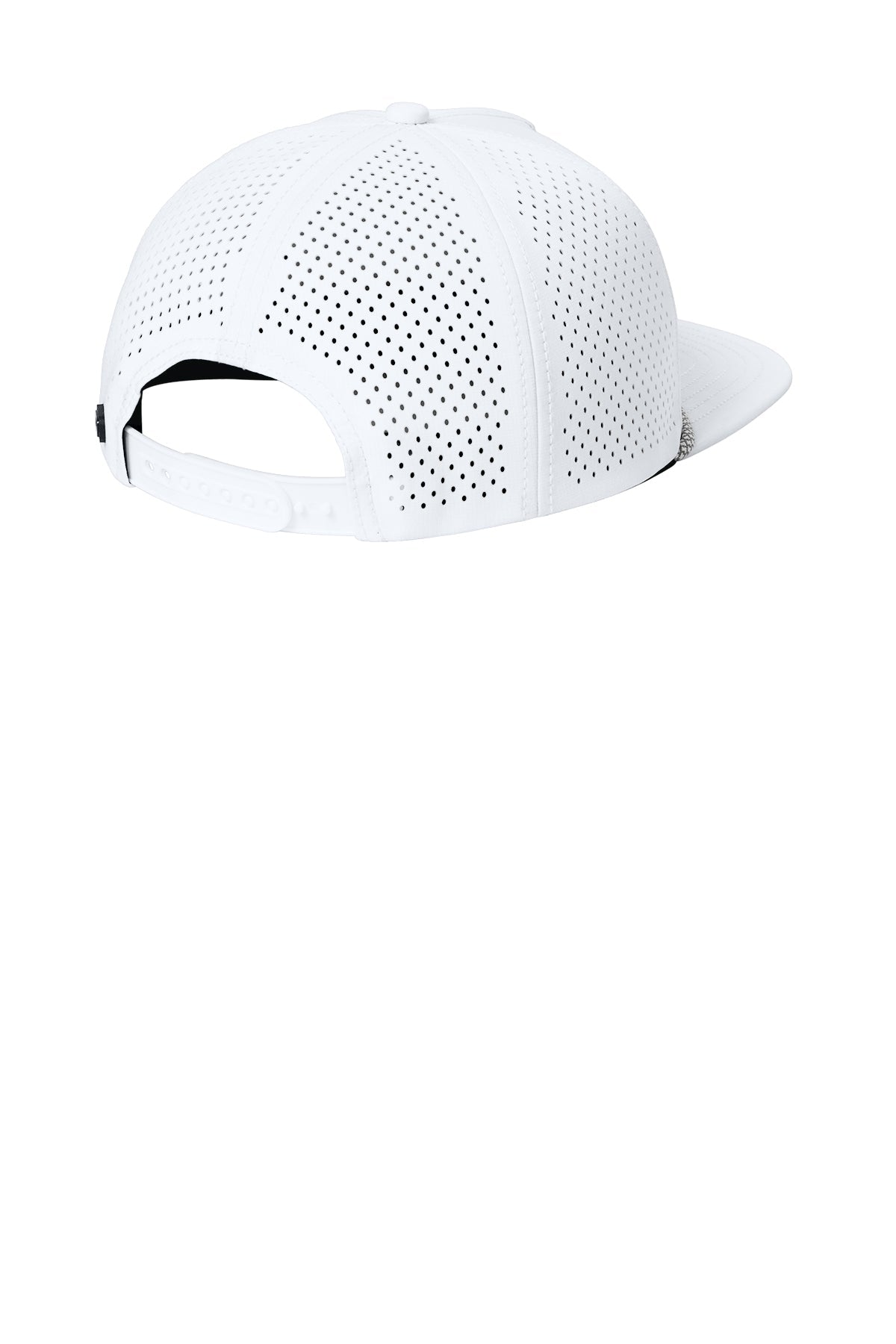 OGIO 5-Panel Rope Performance Custom Caps, White [Horizontal]