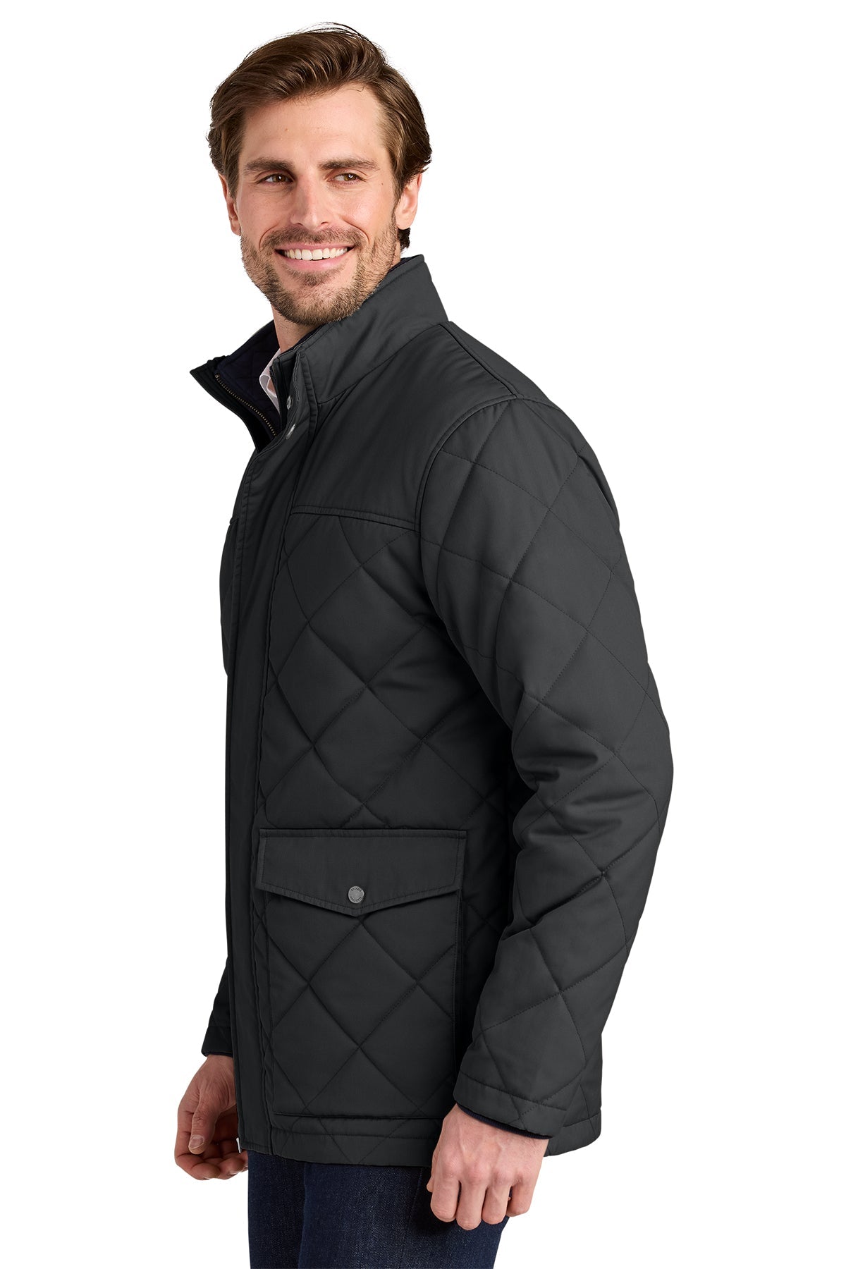 Brooks Brothers Field Custom Coats, Deep Black
