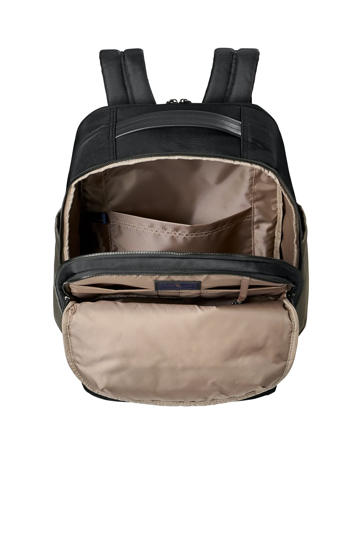 Brooks Brothers Oxford Custom Backpacks, Deep Black [Kizen]