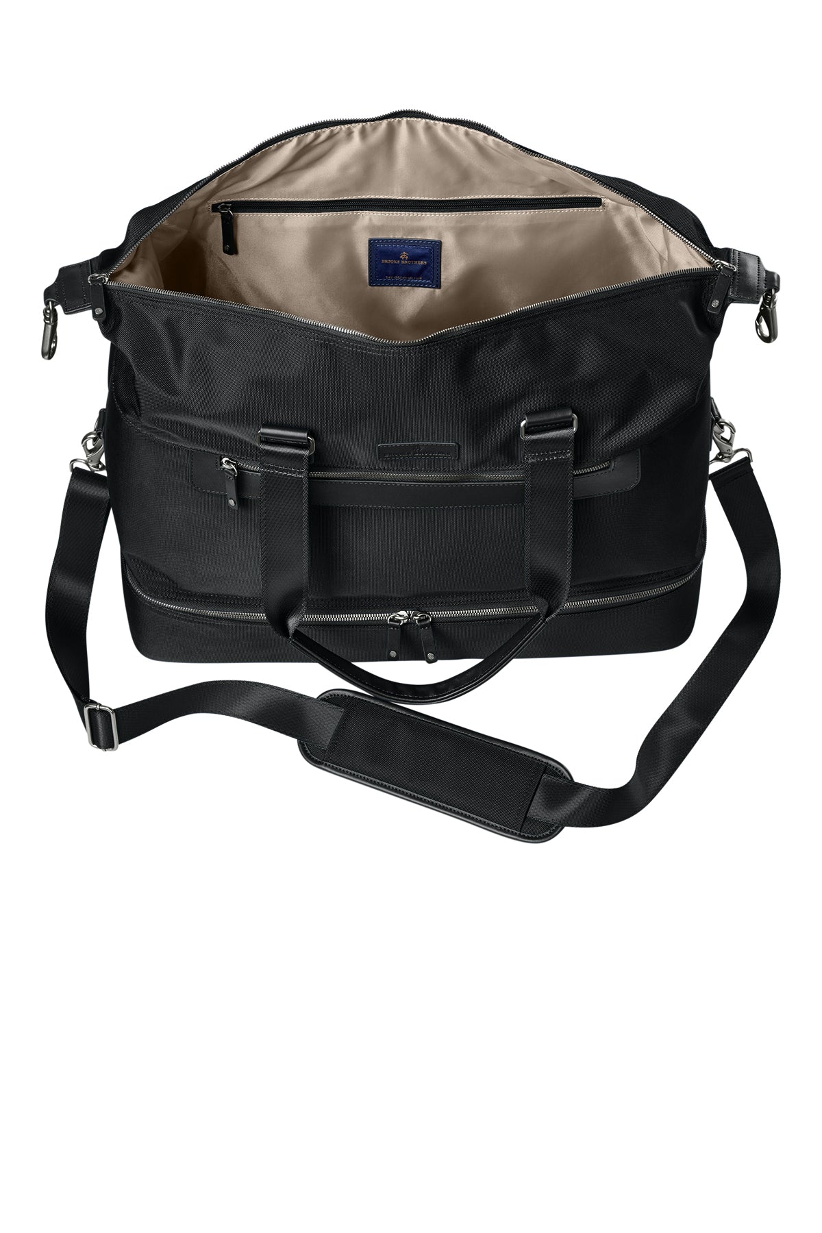 Brooks Brothers Oxford Custom Weekenders, Deep Black