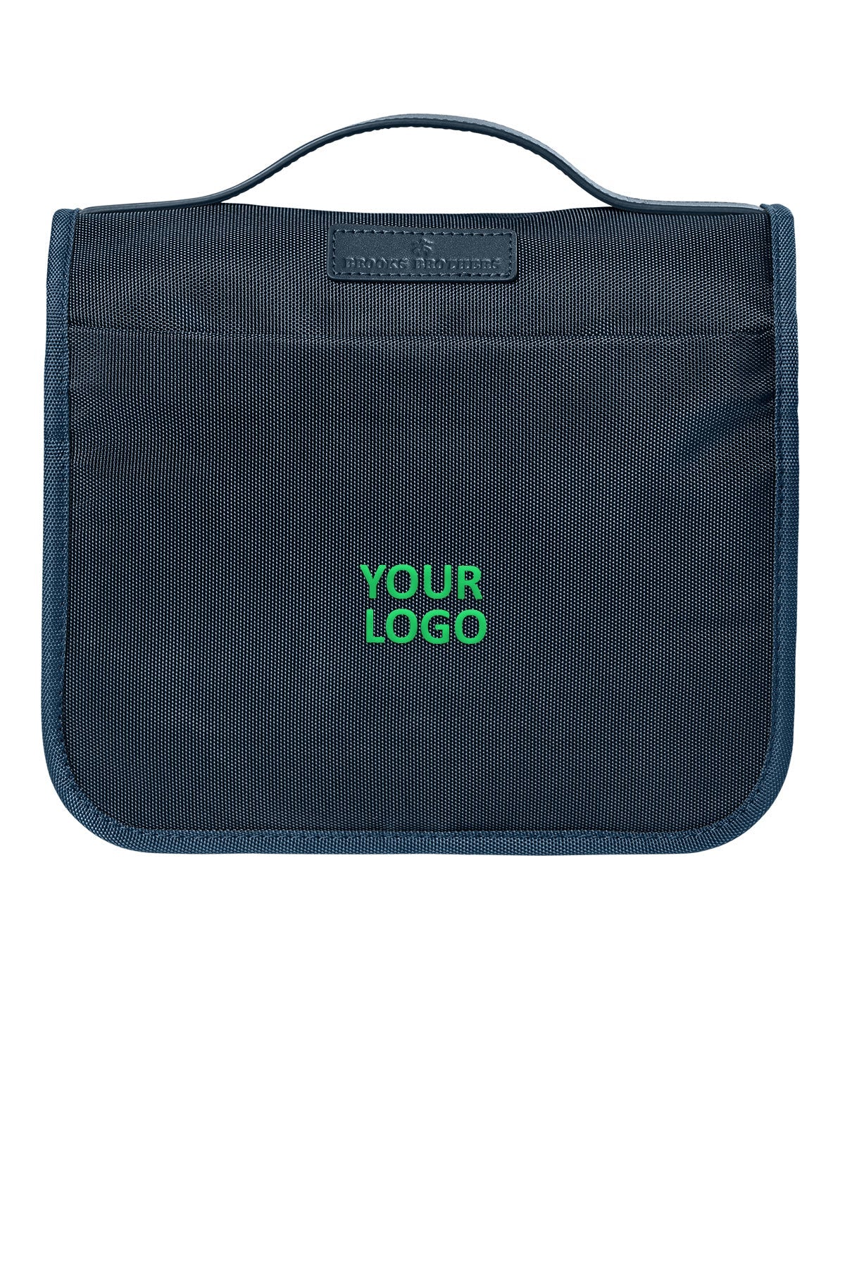 Brooks Brothers Oxford Small Custom Travel Bags, Navy Blazer