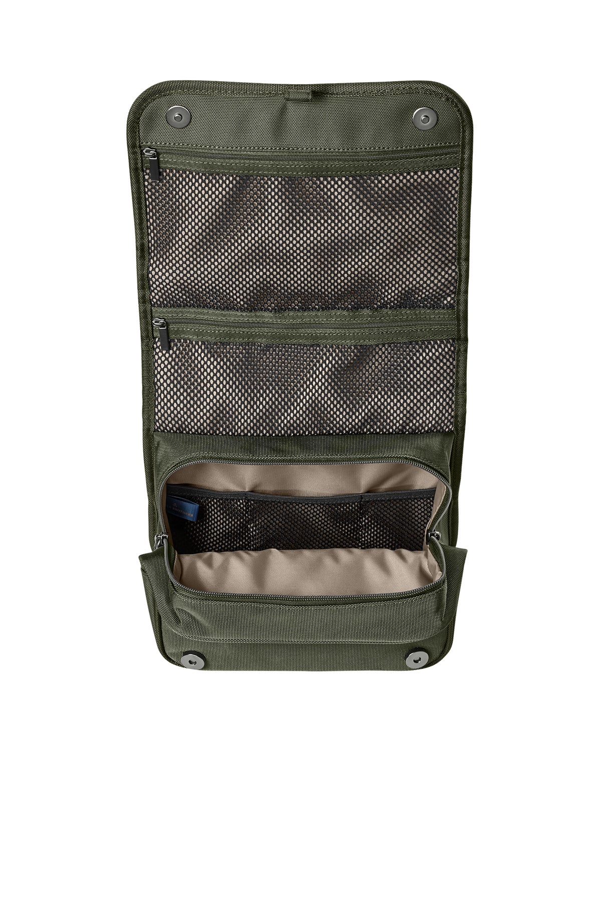 Brooks Brothers Oxford Small Custom Travel Bags, Noble Green