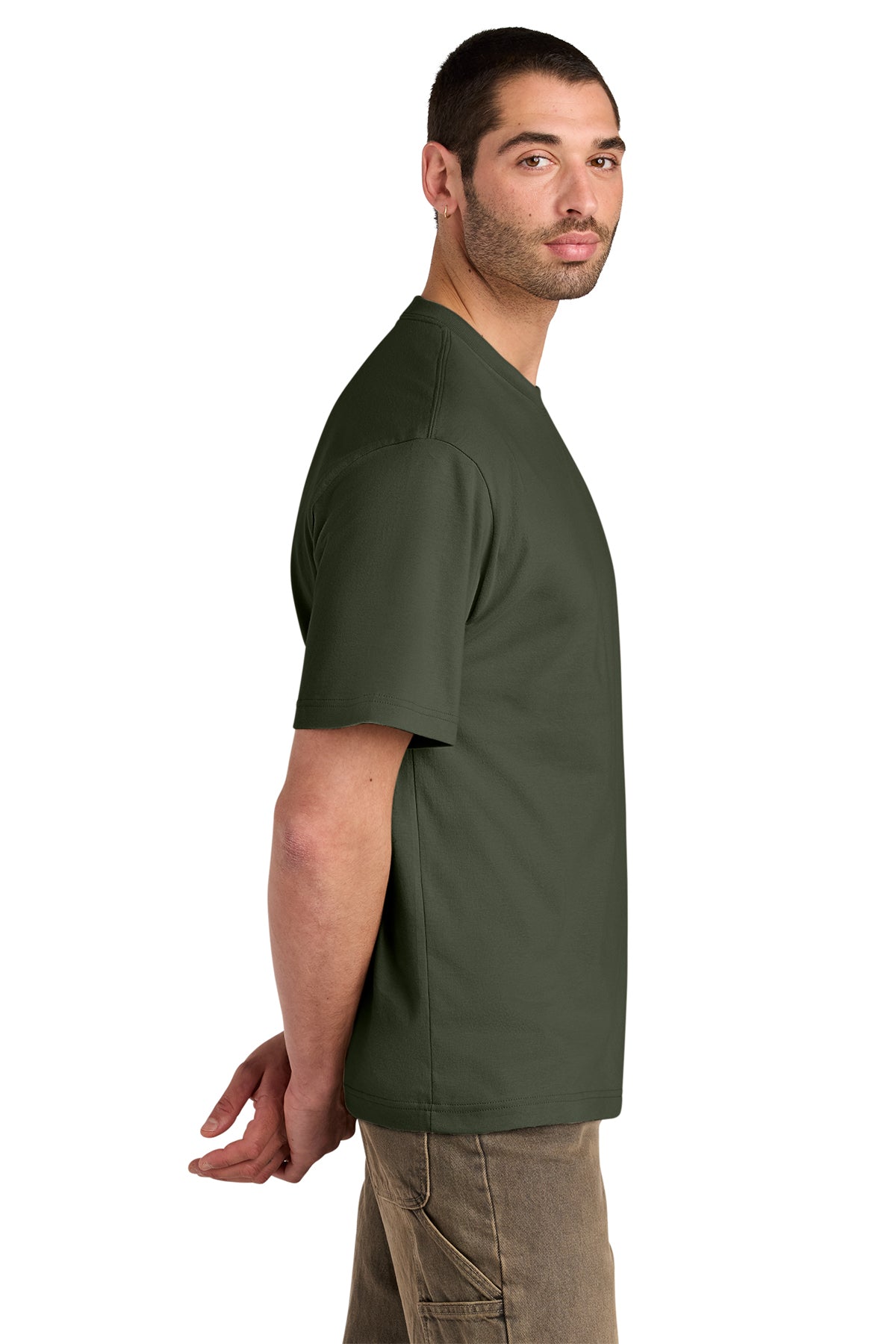District Heavyweight Very Important Custom Tee's, Olive