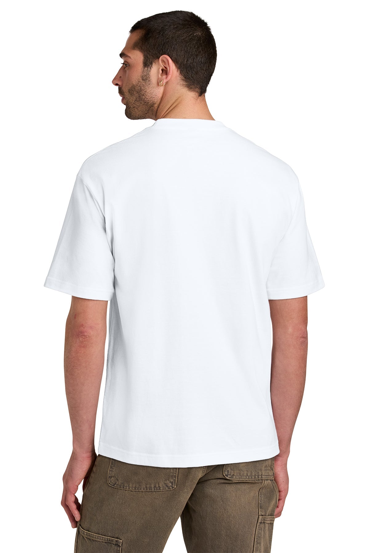District Heavyweight Very Important Custom Tee's, White