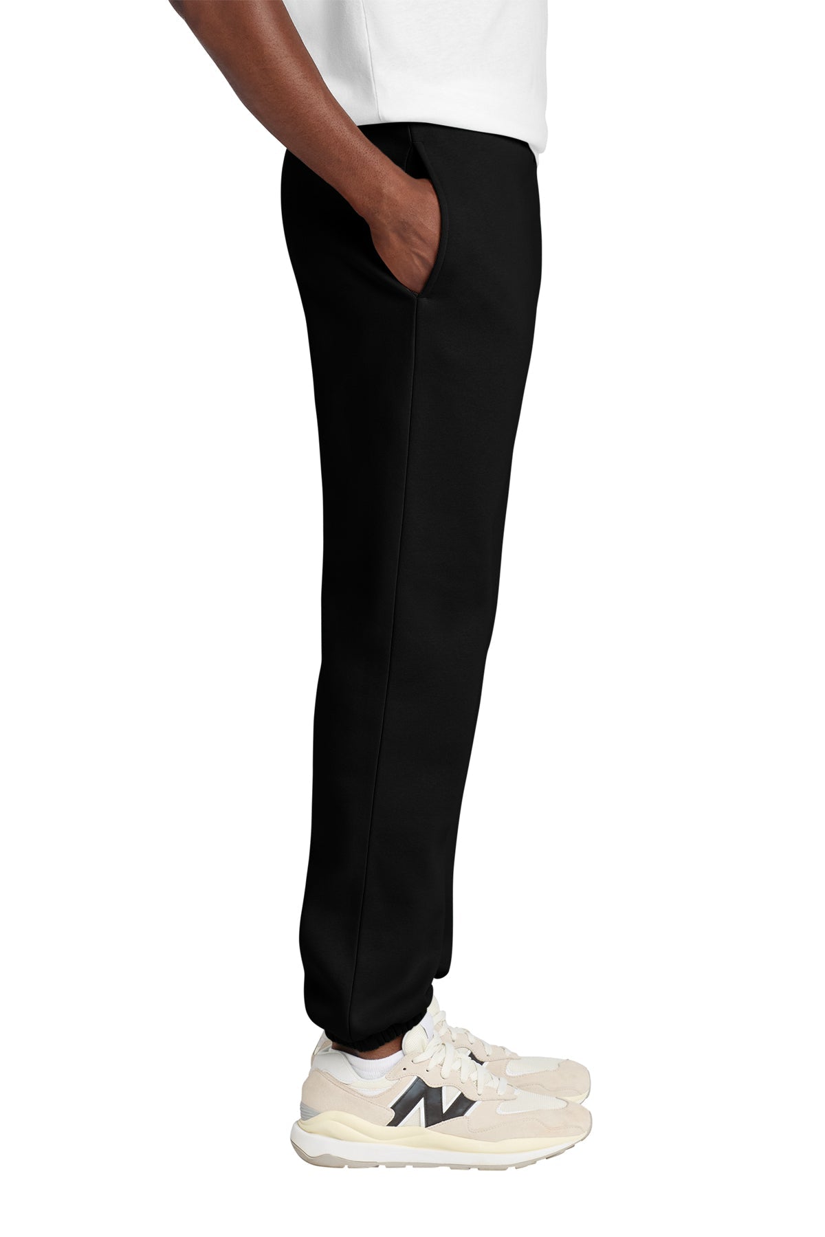 District V.I.T. Heavyweight Fleece Custom Sweatpants, Black