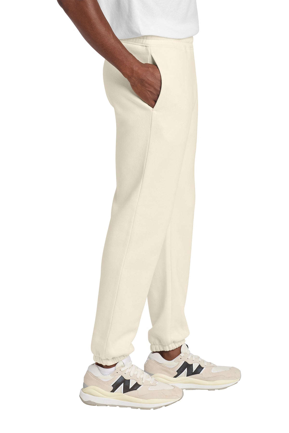 District V.I.T. Heavyweight Fleece Custom Sweatpants, Griege