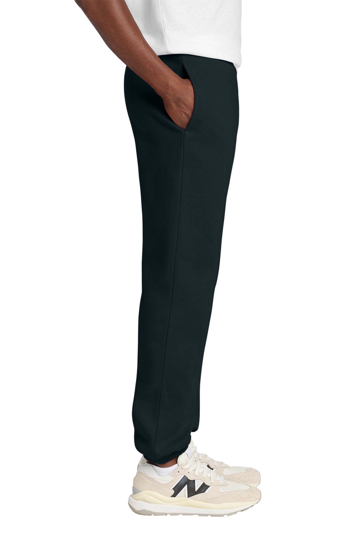 District V.I.T. Heavyweight Fleece Custom Sweatpants, Navy Blue