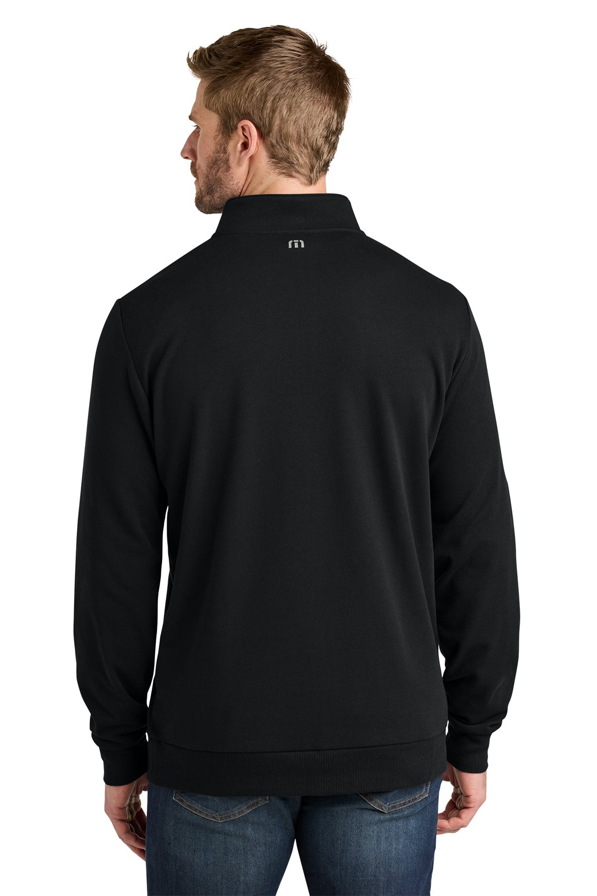 TravisMathew Ocean Villa Custom 1/4-Zips, Black