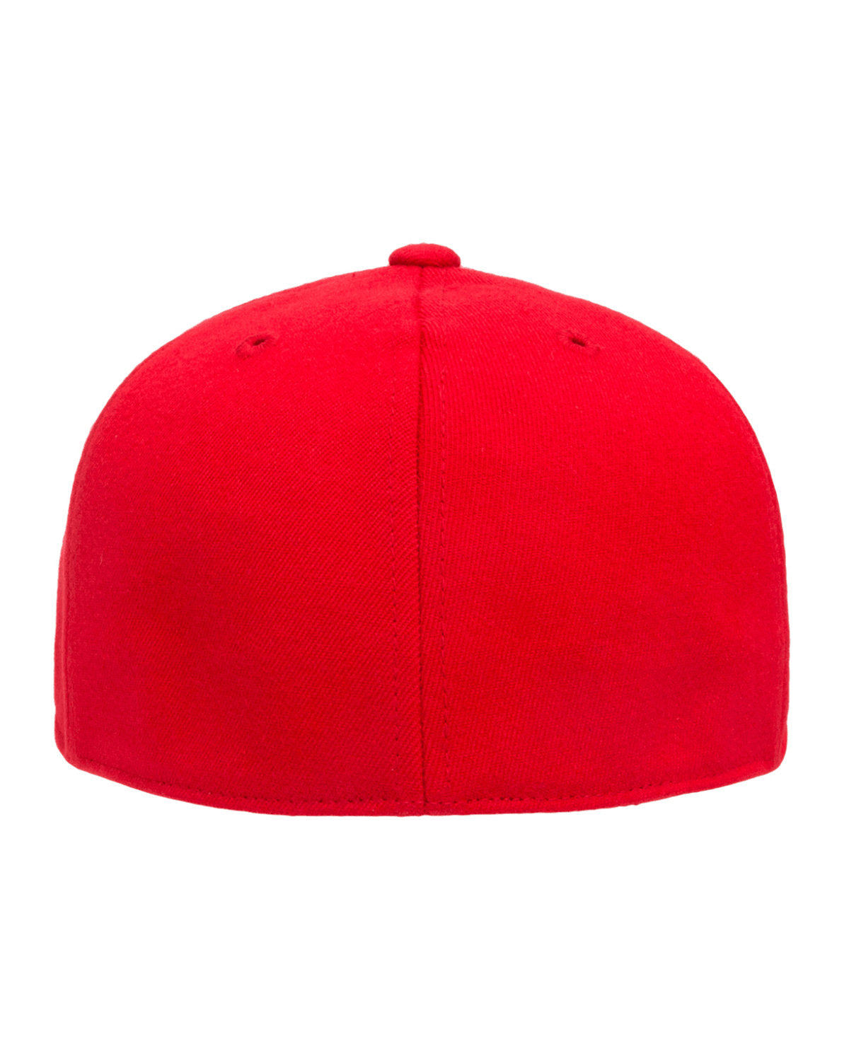 Flexfit Premium 210 Fitted Custom Caps, Red