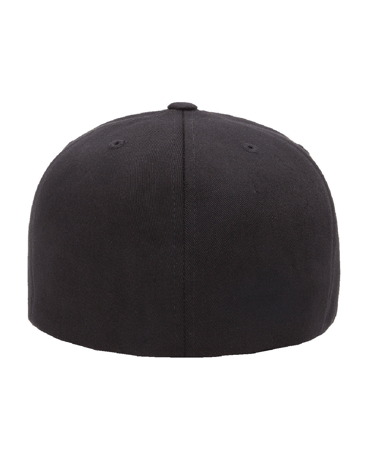 Flexfit Wooly Twill Pro Baseball Customized Caps, Black