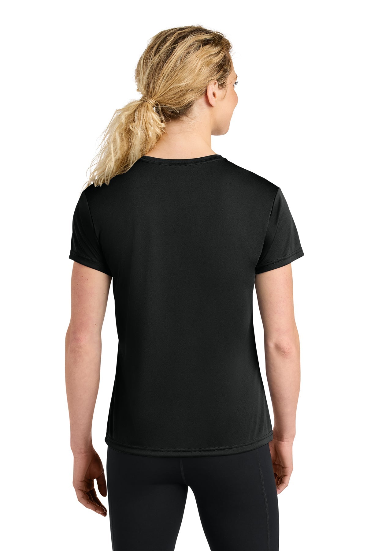A4 Women’s Cooling Performance Custom Short Sleeve Tee's, Black [FCCC/Civitek]