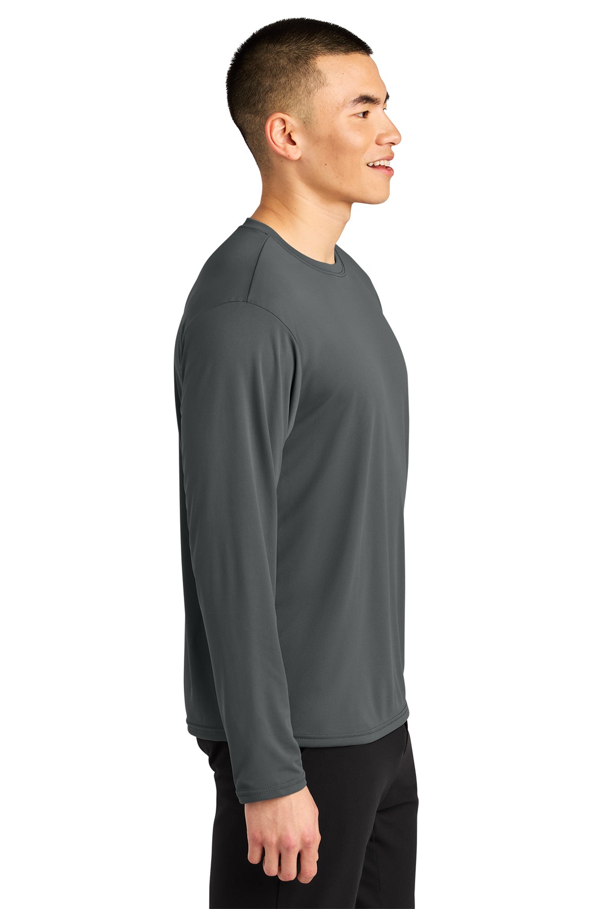 A4 AirFlex Custom Long Sleeve Tee's, Graphite