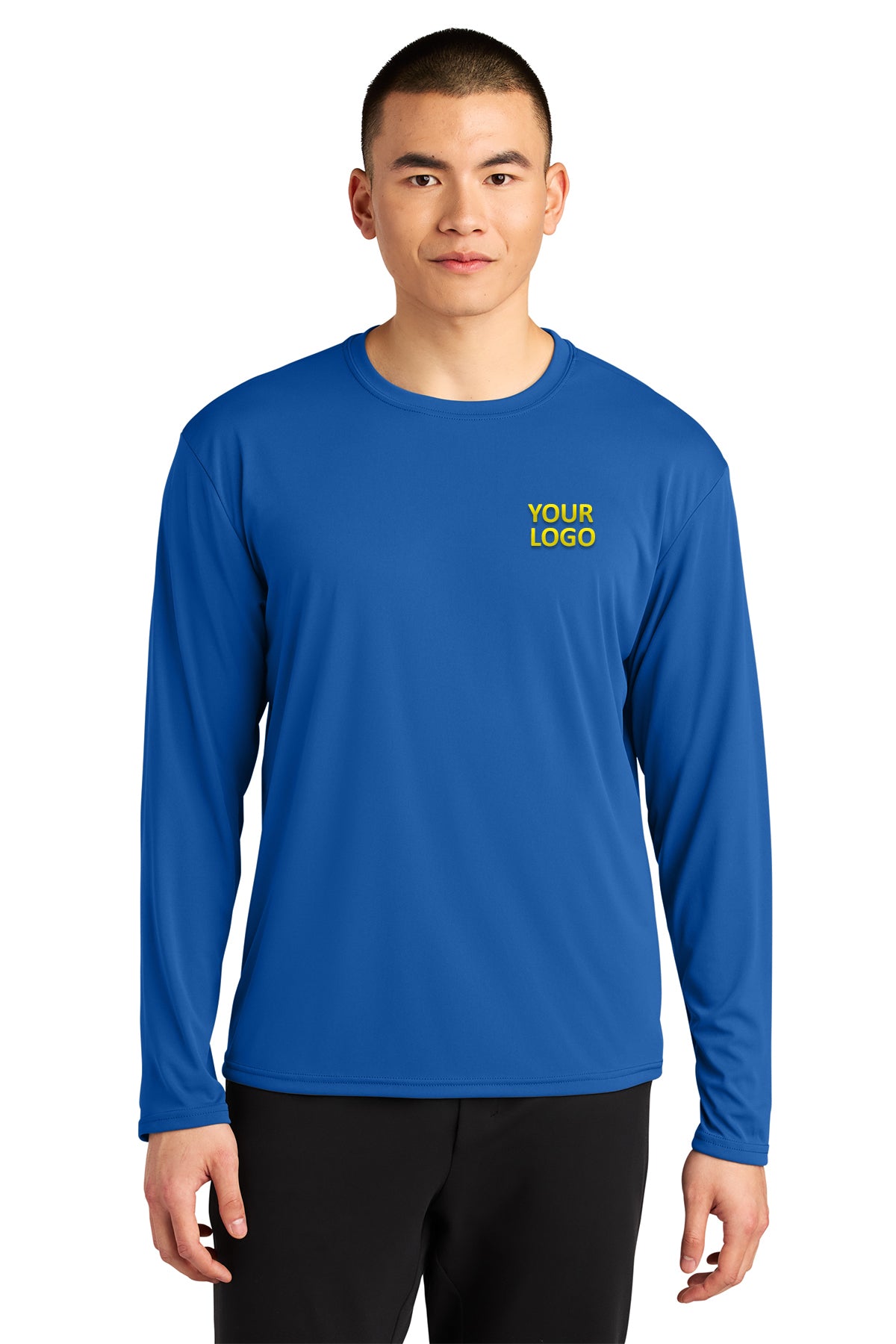 A4 AirFlex Custom Long Sleeve Tee's, Royal