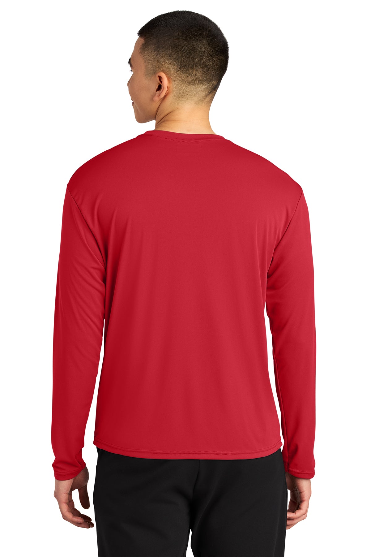 A4 AirFlex Custom Long Sleeve Tee's, Scarlet