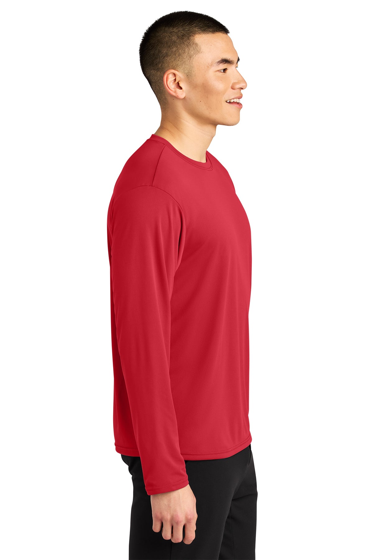 A4 AirFlex Custom Long Sleeve Tee's, Scarlet