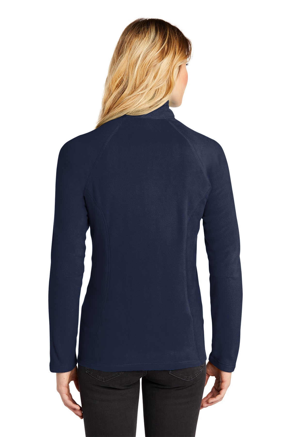 Eddie Bauer Ladies Custom Microfleece Jackets, Navy [Sherpa LLC]