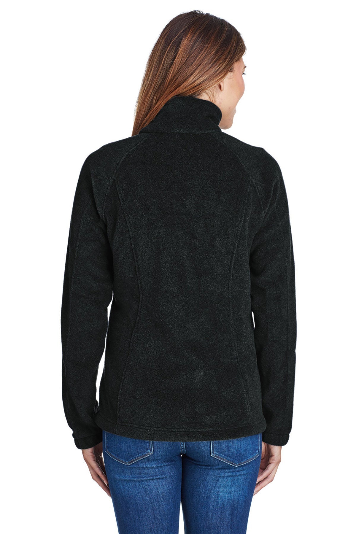 Columbia Ladies Full Zip Fleece, Black [Black Diamond Realty]