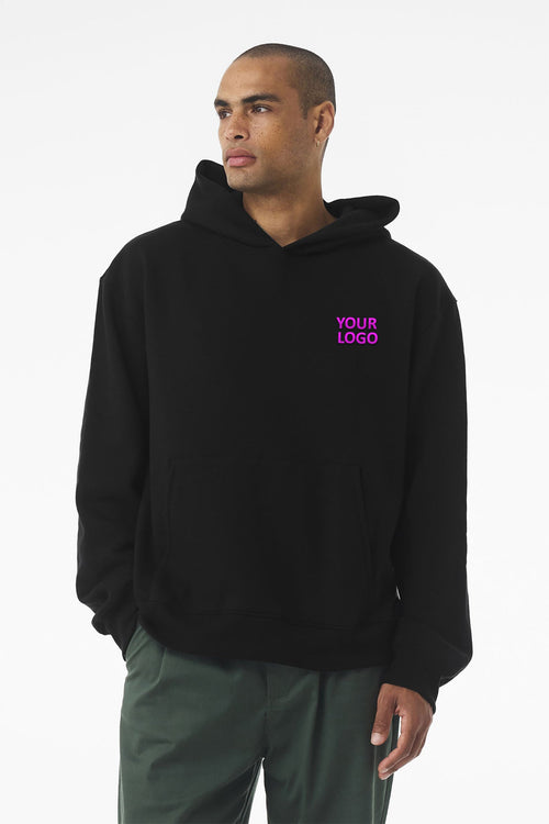 Bella Canvas Unisex Heavyweight Custom Crewneck Sweatshirts, Black