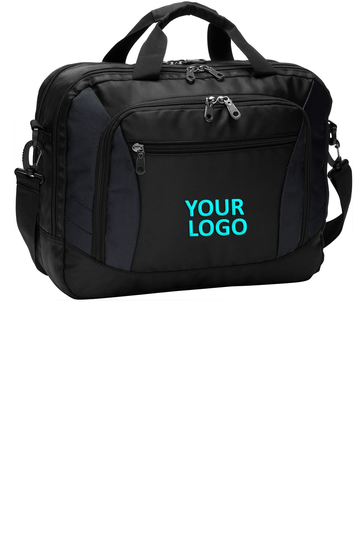 Port Authority Commuter Custom Brief, Black [Harris & Associates]