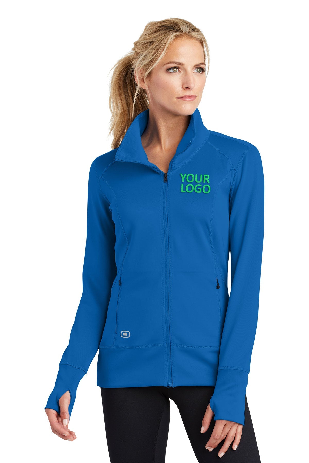 OGIO ENDURANCE Ladies Fulcrum Custom Jackets, Electric Blue [Custom Home Security]