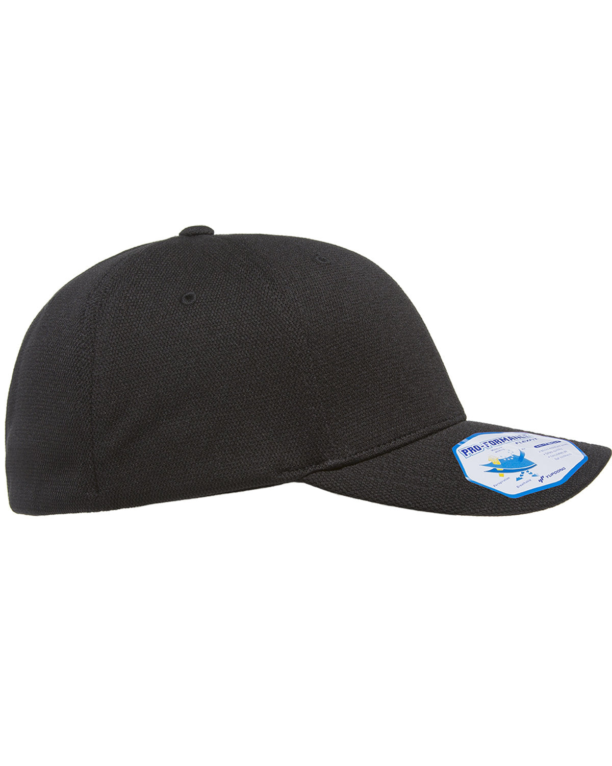 Flexfit Cool & Dry Sport Customized Caps, Black [NCT]