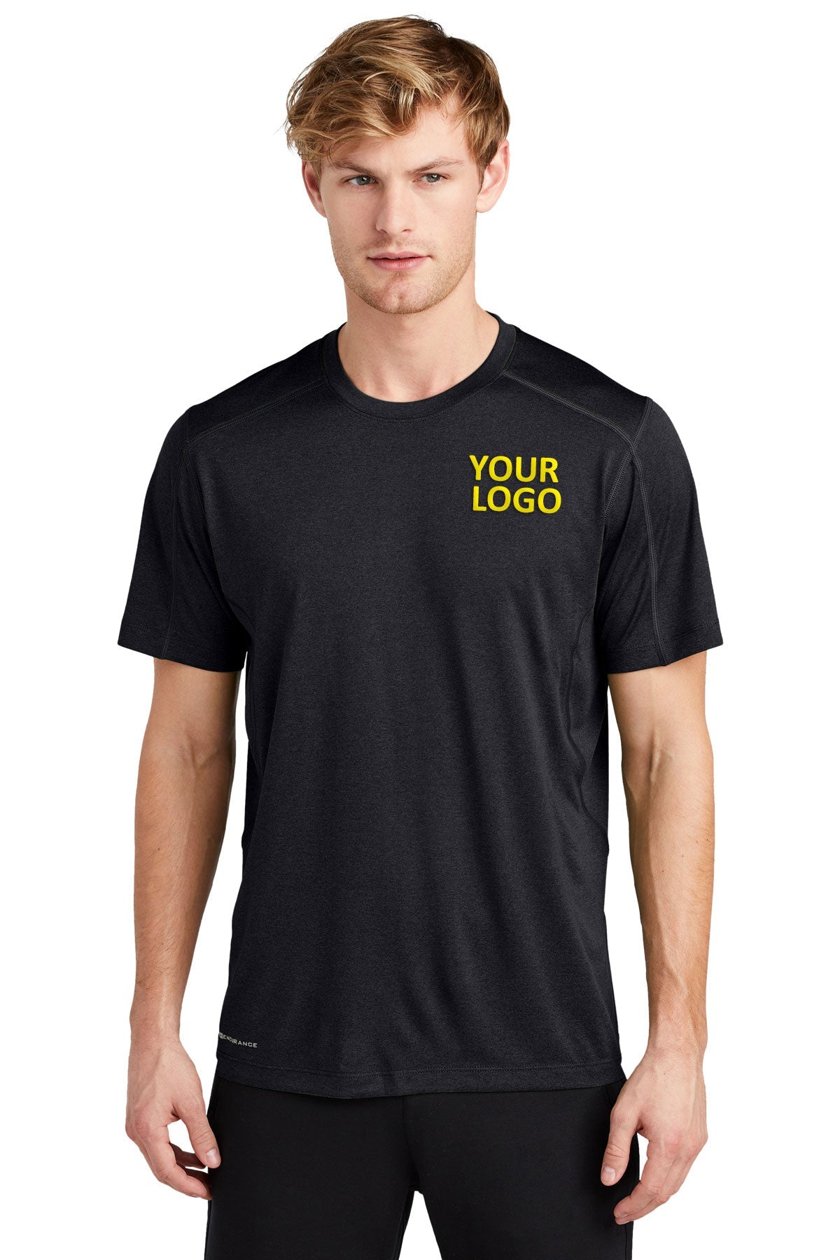 OGIO ENDURANCE Pulse Custom Tees, Blacktop [Woodlake Educational Options]
