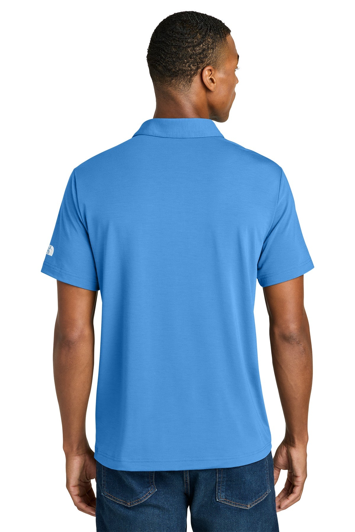 The North Face Canyon Crest Custom Polos, Marina Blue [Ivey Mechanical Company]