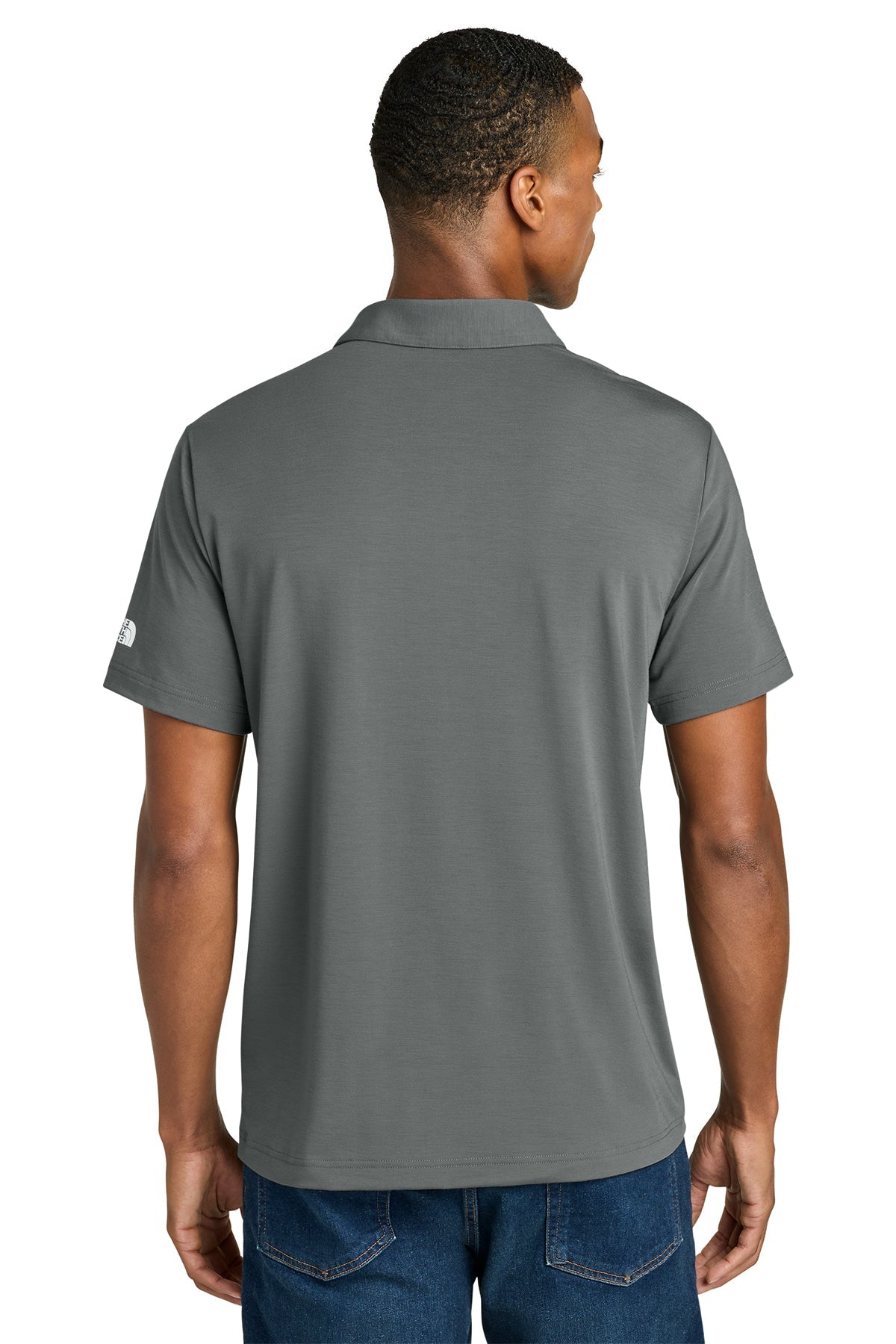 The North Face Canyon Crest Custom Polos, Smoked Pearl Grey