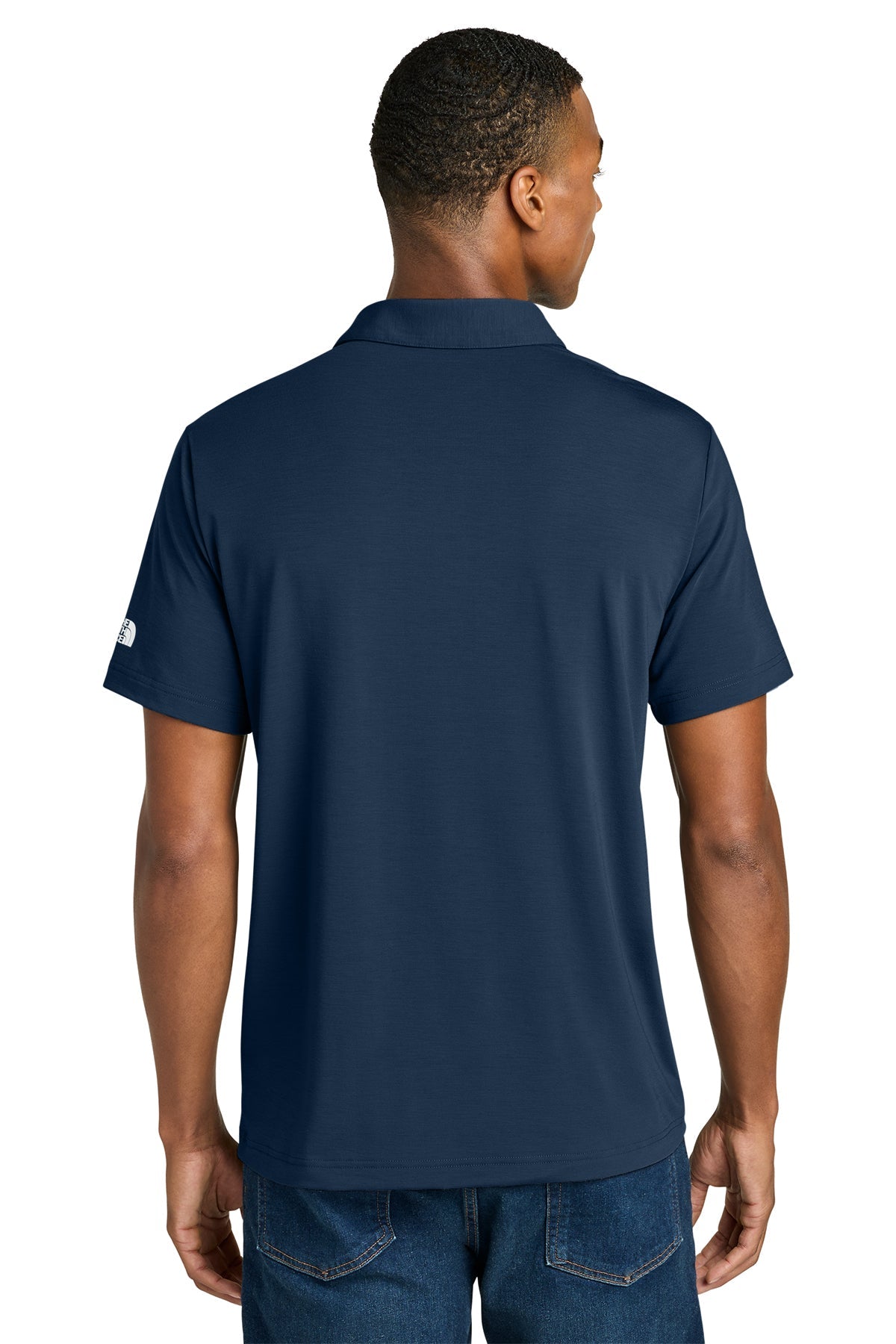 The North Face Canyon Crest Custom Polos, Summit Navy [Technical Development Corporation]