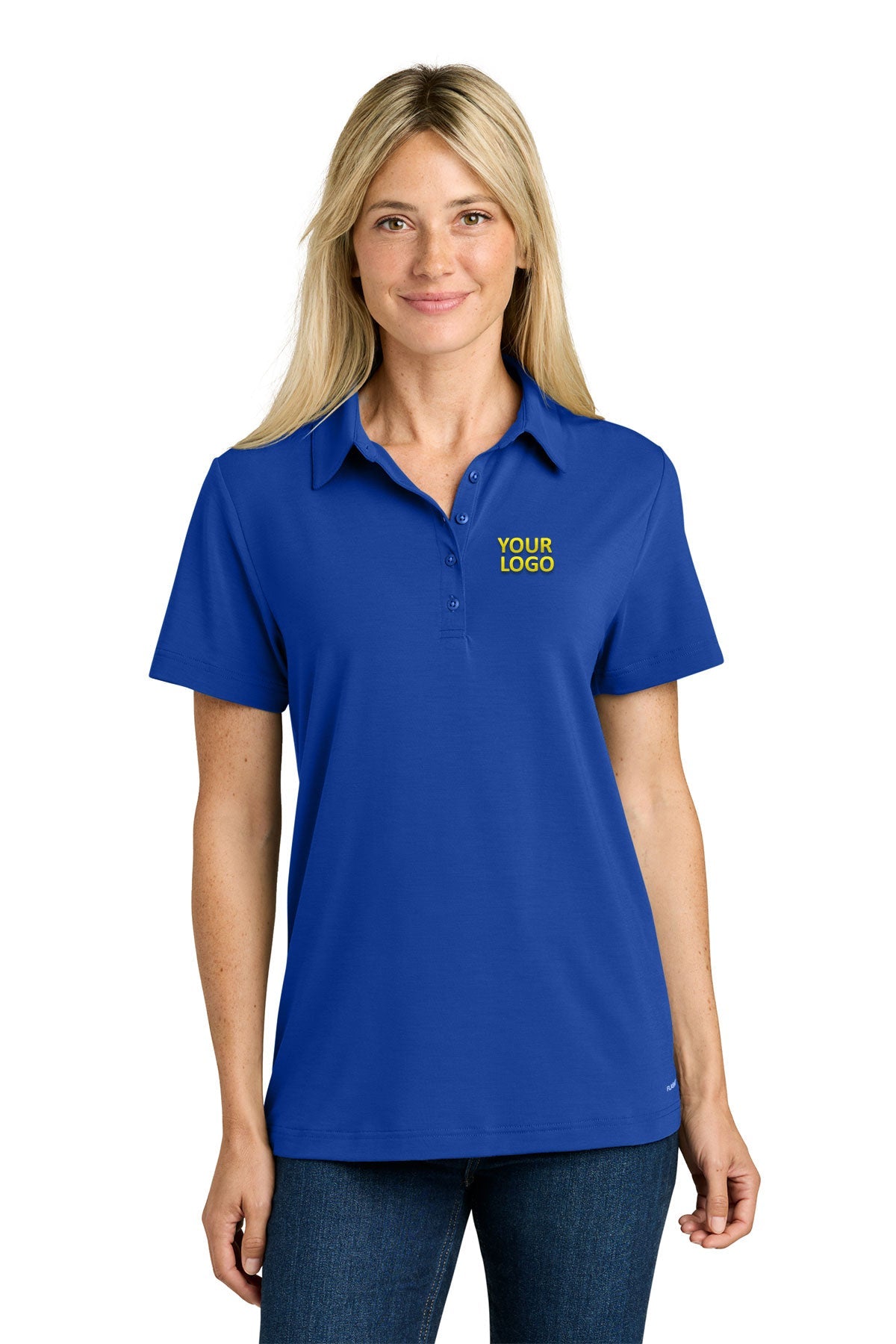 The North Face Womens Canyon Crest Custom Polos, TNF Blue