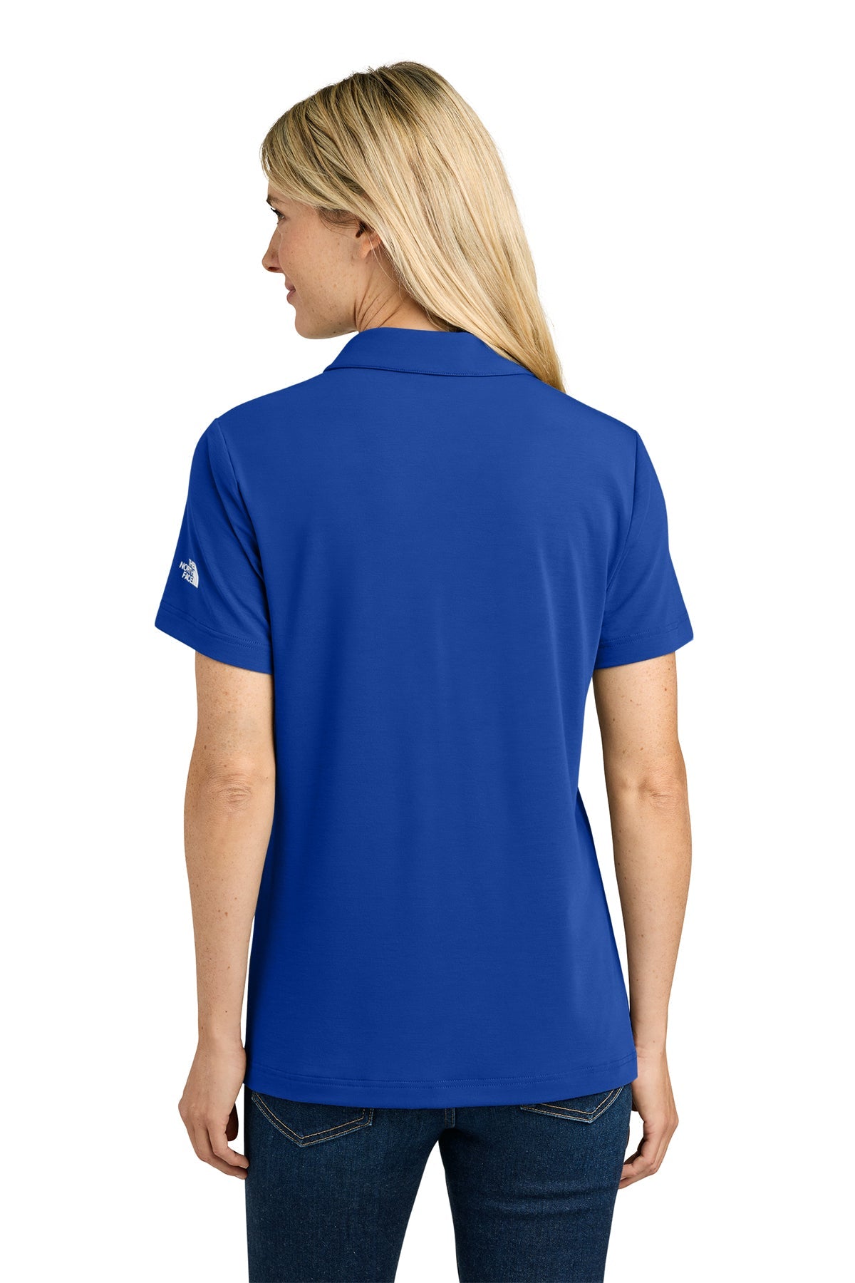 The North Face Womens Canyon Crest Custom Polos, TNF Blue