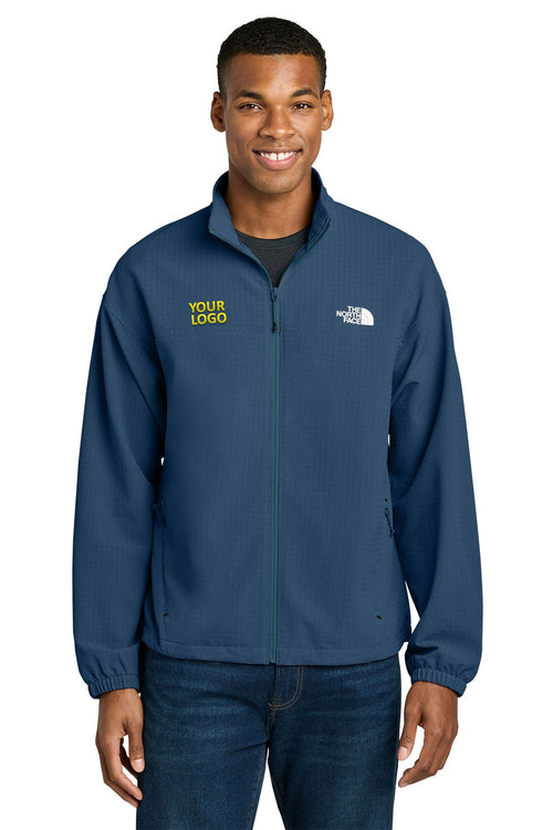 The North Face Womens Mountain Horizon Custom Jackets, White Dune [Launch]