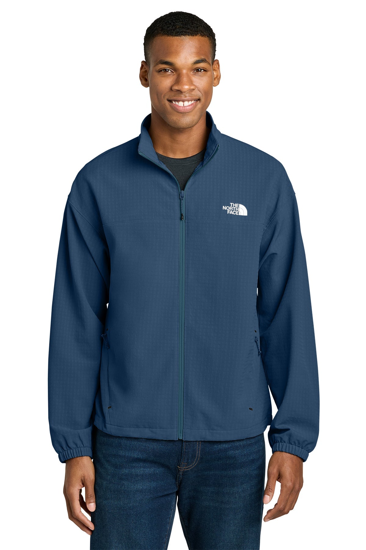 The North Face Mountain Horizon Custom Jackets, Shady Blue [Launch]