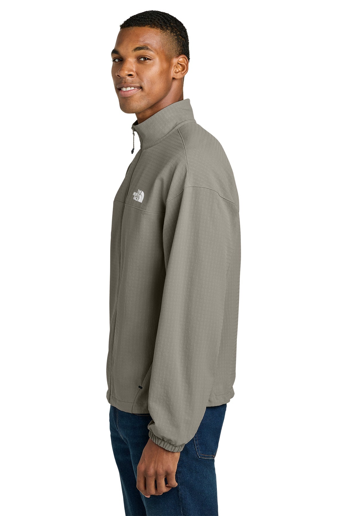 The North Face Mountain Horizon Custom Jackets, Stone Slab Grey [Tetralogicx]
