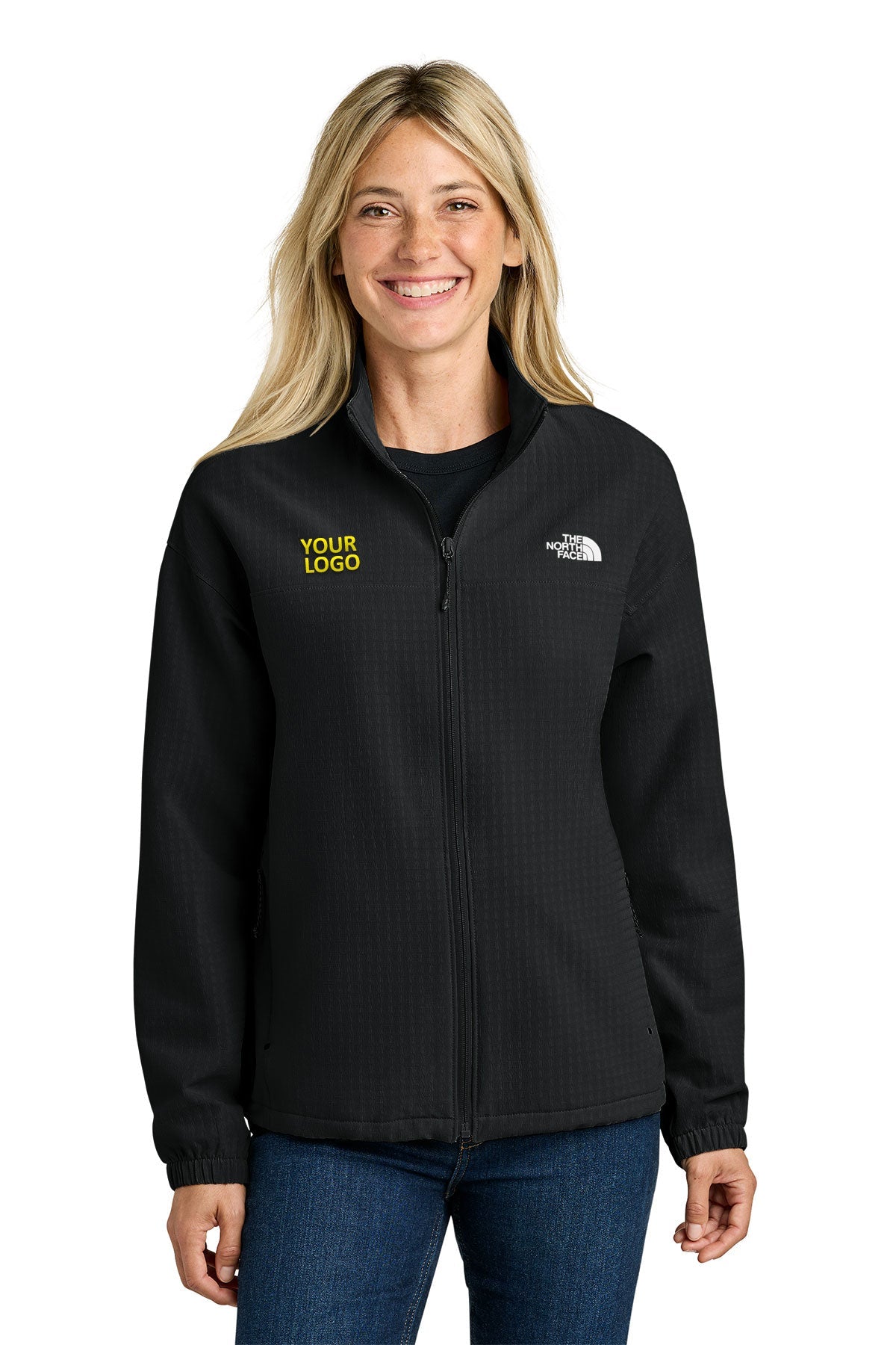 The North Face Womens Mountain Horizon Custom Jackets, TNF Black