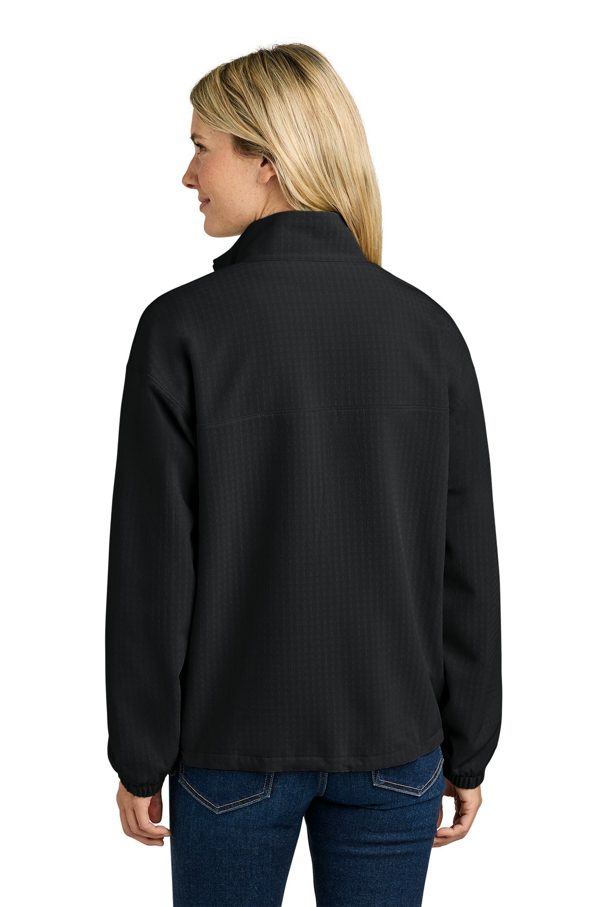 The North Face Womens Mountain Horizon Custom Jackets, TNF Black [Vision Electric and Systems]