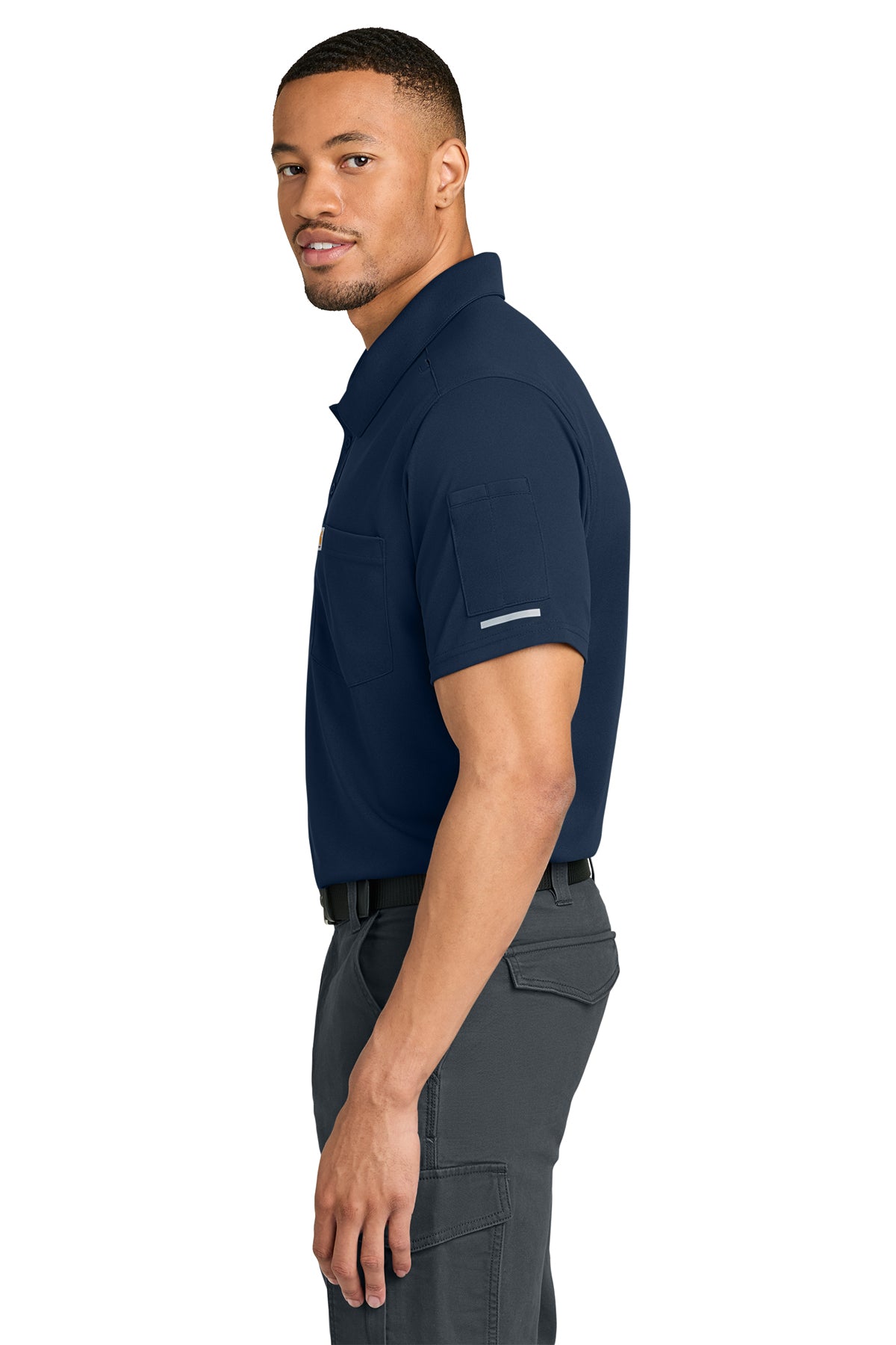 Carhartt FLD & RSCU Polo, Dark Navy