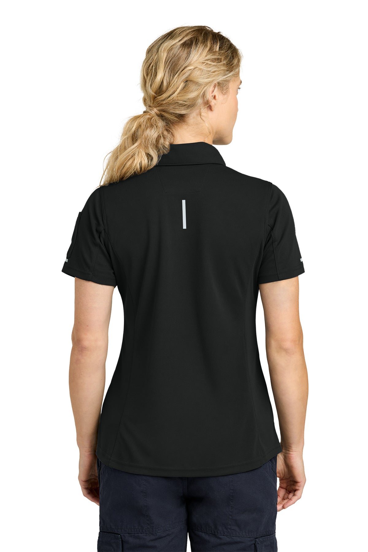 Carhartt Womens FLD & RSCU Polo, Black